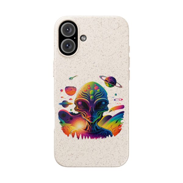 Vibrant Alien Biodegradable Phone Case | Eco-Friendly, Galaxy Inspired, Unique Gift, Trendy Phone Cover, For Space Lovers - Image 197