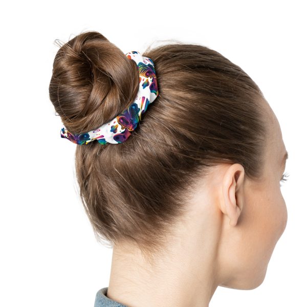 Vibrant Tie-Dye Scrunchie | Colorful Hair Accessory, Boho Style, Gift for Her, Festival Hair, Summer Essentials - Image 3