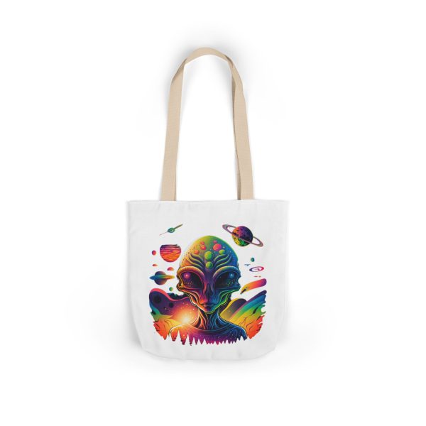 Canvas Tote Bag, 5-Color Straps - Image 4