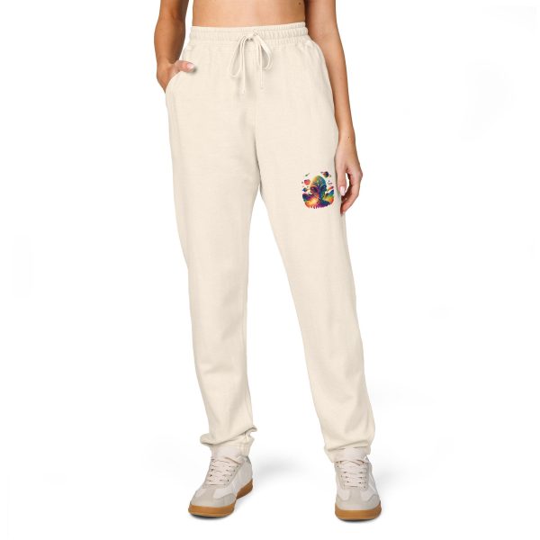 Unisex Garment-Dyed Fleece Sweatpants - Image 7