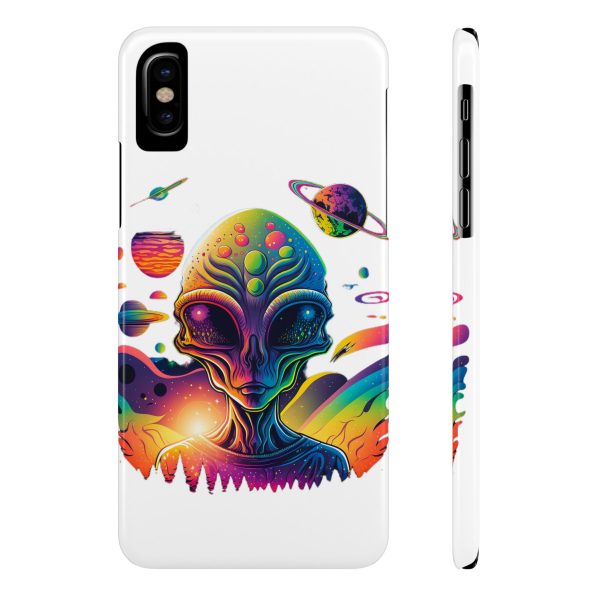 Vibrant Alien Phone Case, Cosmic Phone Cover, Space Decor, Gift for Sci-Fi Lovers, Unique Smartphone Accessory - Image 3