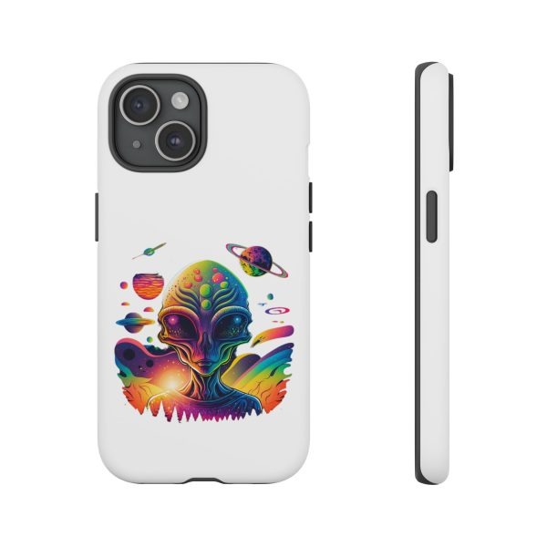 Alien Galaxy Phone Case, Space Themed Tough Case for Teens, Colorful Phone Cover, Gift for Sci-Fi Lovers, Trendy Mobile Accessory - Image 102