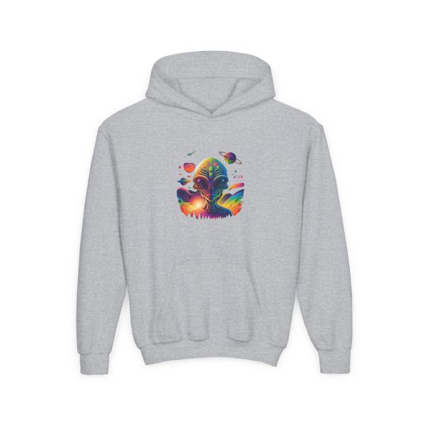 Youth Heavy Blend Hooded Sweatshirt - Image 9
