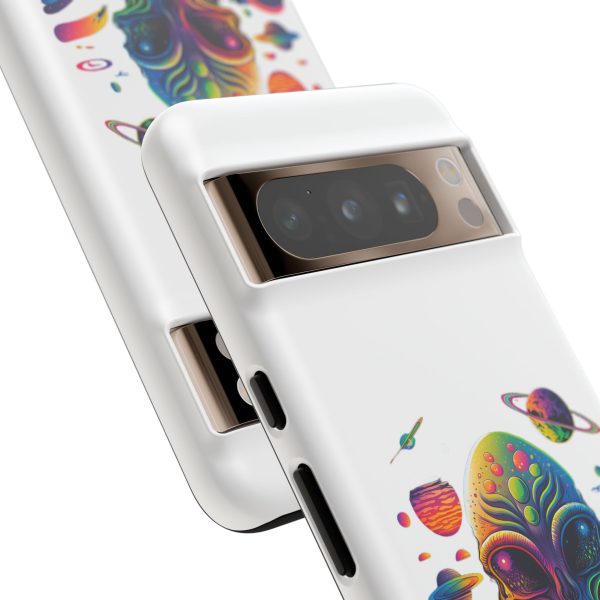 Alien Galaxy Phone Case, Space Themed Tough Case for Teens, Colorful Phone Cover, Gift for Sci-Fi Lovers, Trendy Mobile Accessory - Image 128