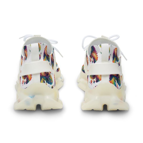 Vibrant Men's Mesh Sneakers, Colorful Athletic Shoes, Trendy Sports Footwear, Casual Everyday Sneakers, Perfect for Active Lifestyle - Image 3