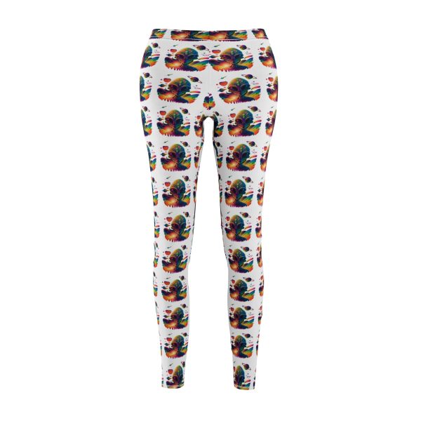 Women's Mid-rise Casual Leggings (AOP)