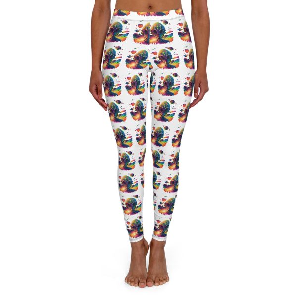 Women's Casual Spandex Leggings (AOP)