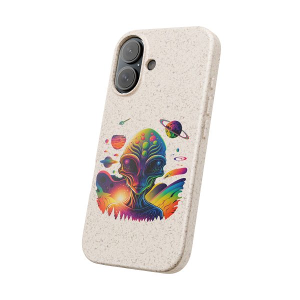 Vibrant Alien Biodegradable Phone Case | Eco-Friendly, Galaxy Inspired, Unique Gift, Trendy Phone Cover, For Space Lovers - Image 194