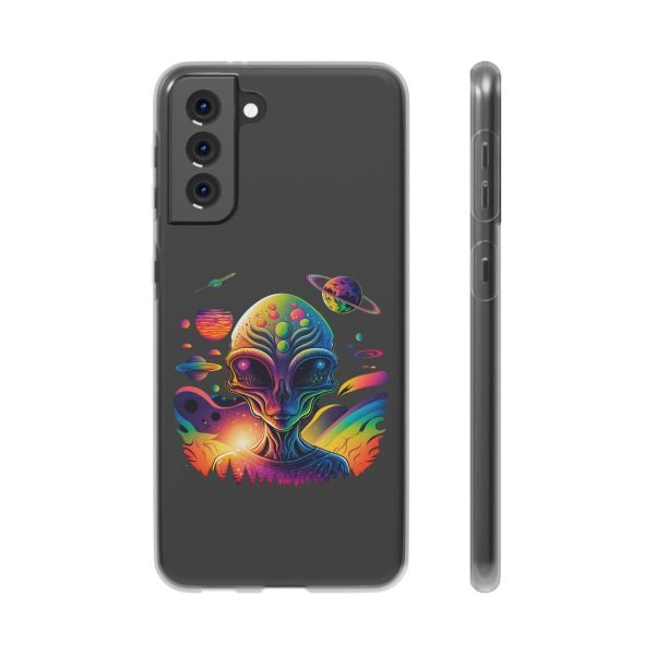 Colorful Alien Galaxy Phone Case, Cosmic Phone Cover, Unique Gift for Space Lovers, Festival Accessory, Astronaut Art Case - Image 158