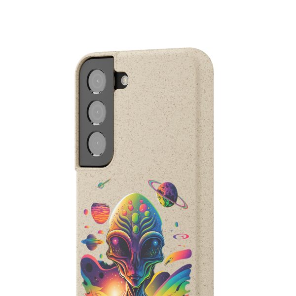 Vibrant Alien Biodegradable Phone Case | Eco-Friendly, Galaxy Inspired, Unique Gift, Trendy Phone Cover, For Space Lovers - Image 139