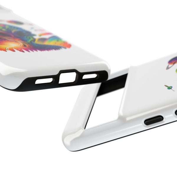Colorful Alien Phone Case, Galaxy Design, Sci-Fi Accessories, Gifts for Space Lovers, Unique Mobile Cover, Tough Cases - Image 129