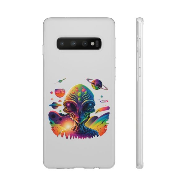 Colorful Alien Galaxy Phone Case, Cosmic Phone Cover, Unique Gift for Space Lovers, Festival Accessory, Astronaut Art Case - Image 25