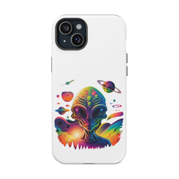 Colorful Alien Phone Case for Protection and Style, Galaxy-Themed Case, Retro Vibe Case, Unique Gift for Sci-Fi Lovers, Planet Design Case - Image 79