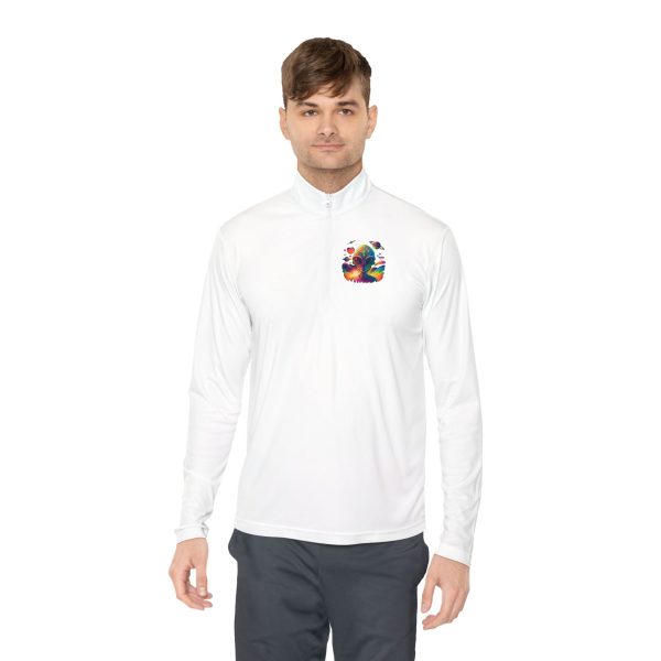 Unisex Quarter-Zip Pullover - Image 4