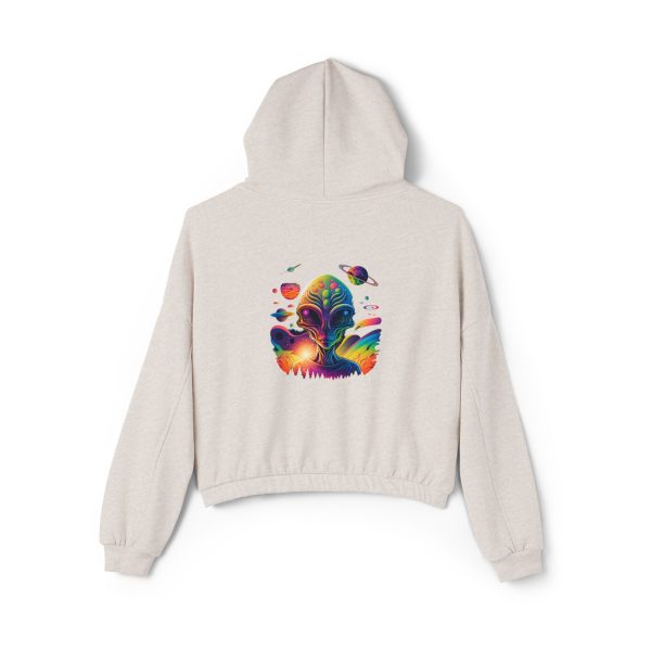 Women's Cinched Bottom Hoodie - Image 6