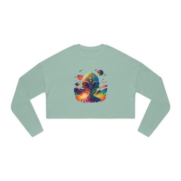 Women's Cropped Sweatshirt - Image 13