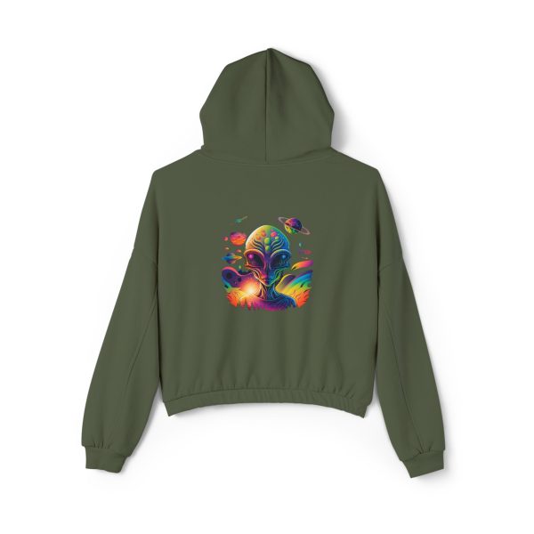 Women's Cinched Bottom Hoodie - Image 10