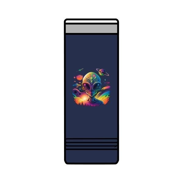 Colorful Alien Skinny Tumbler, 22oz - Cosmic Travel Mug, Unique Gift for Sci-Fi Lovers, Outdoor Adventure, Fun Birthday Gift, Alien Theme - Image 29