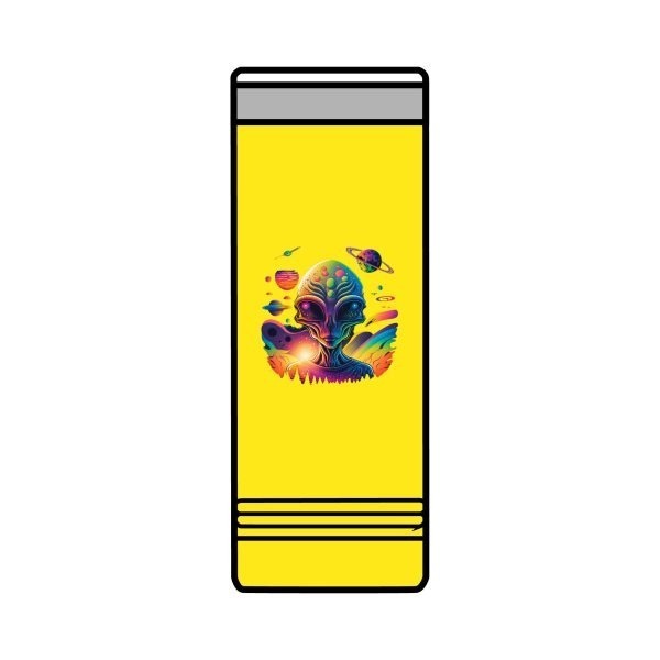 Colorful Alien Skinny Tumbler, 22oz - Cosmic Travel Mug, Unique Gift for Sci-Fi Lovers, Outdoor Adventure, Fun Birthday Gift, Alien Theme - Image 13