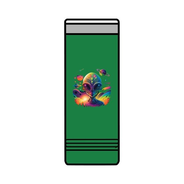 Colorful Alien Skinny Tumbler, 22oz - Cosmic Travel Mug, Unique Gift for Sci-Fi Lovers, Outdoor Adventure, Fun Birthday Gift, Alien Theme - Image 19