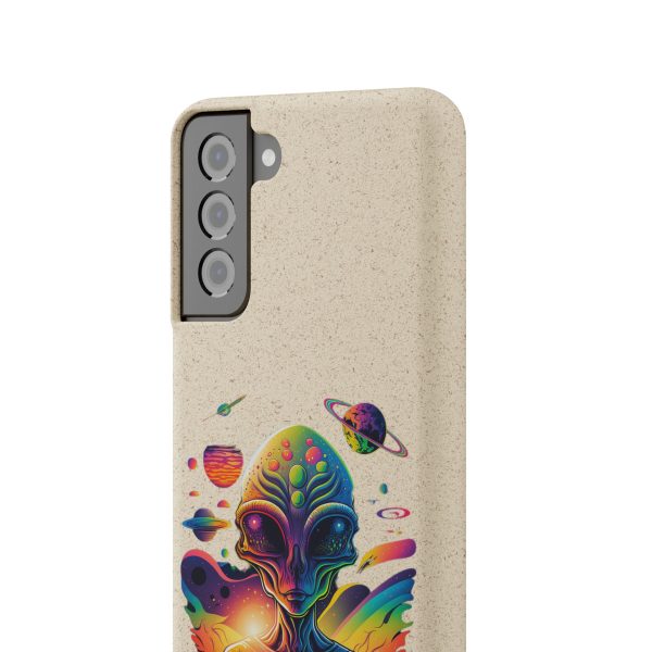 Vibrant Alien Biodegradable Phone Case | Eco-Friendly, Galaxy Inspired, Unique Gift, Trendy Phone Cover, For Space Lovers - Image 131