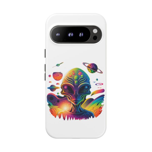 Colorful Alien Phone Case, Galaxy Design, Sci-Fi Accessories, Gifts for Space Lovers, Unique Mobile Cover, Tough Cases - Image 180