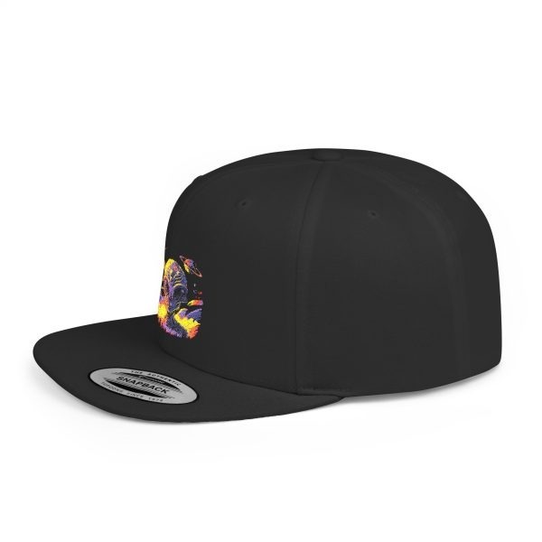 Vibrant Graphic Snapback Hat - Trendy Streetwear Cap for Outdoor Adventures, Casual Fashion, Gift Ideas, Summer Festivals, Everyday Wear - Image 33