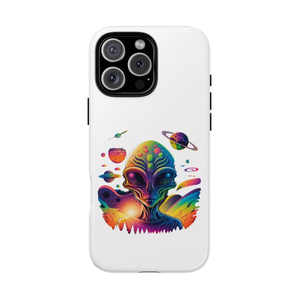Alien Galaxy Phone Case, Space Themed Tough Case for Teens, Colorful Phone Cover, Gift for Sci-Fi Lovers, Trendy Mobile Accessory - Image 163