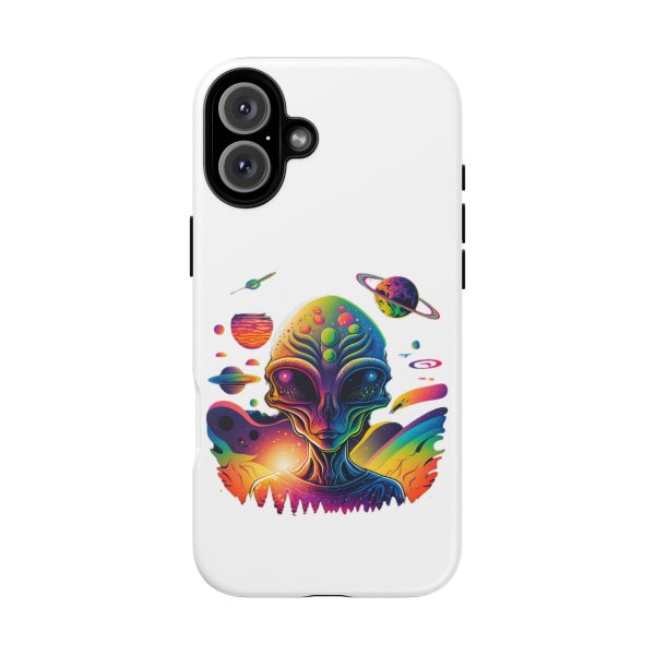 Colorful Alien Phone Case, Galaxy Design, Sci-Fi Accessories, Gifts for Space Lovers, Unique Mobile Cover, Tough Cases - Image 151