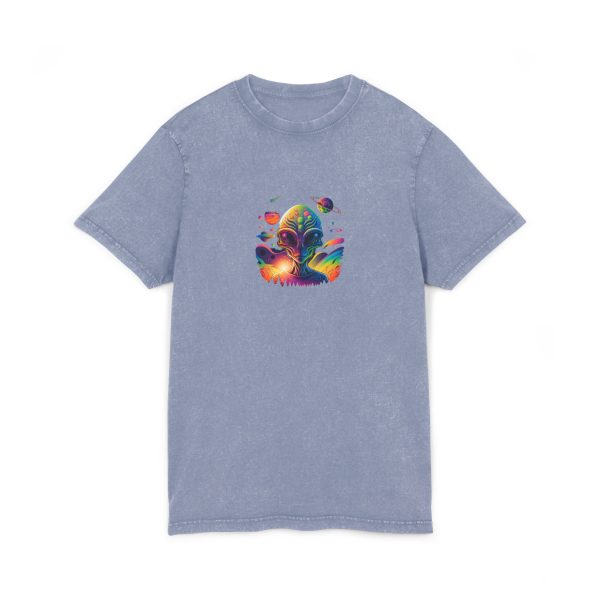 Acid Washed Round Neck Tee - Image 13