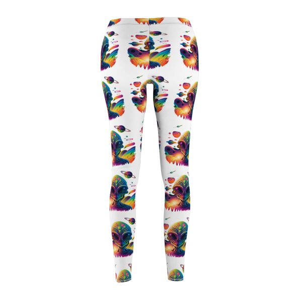 Women's Cut & Sew Casual Leggings (AOP) - Image 2