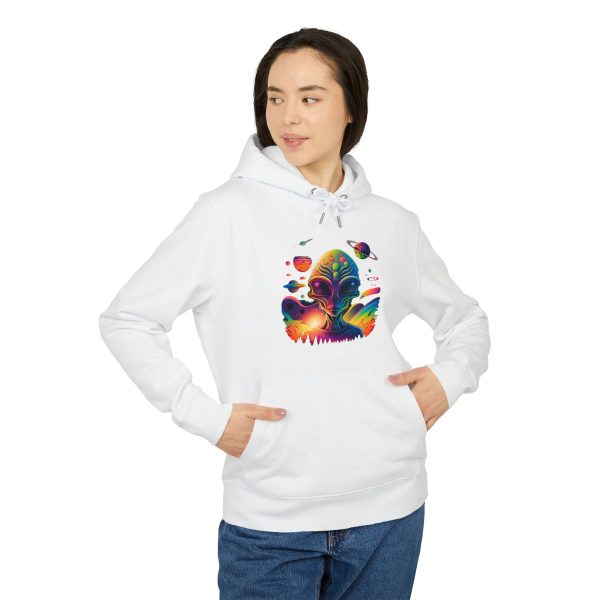 Colorful Psychedelic Unisex Cruiser 2.0 Hoodie, Artistic Hoodie, Trendy Sweatshirt, Comfortable Pullover, Gift for Art Lovers - Image 3