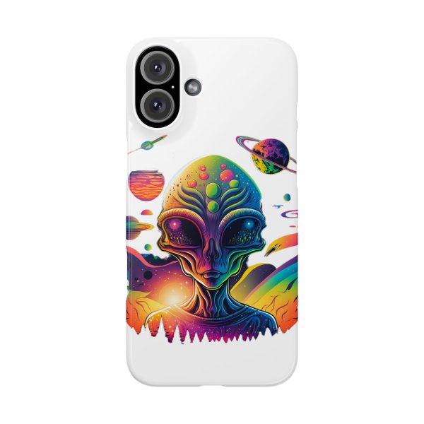 Vibrant Alien Phone Case, Cosmic Phone Cover, Space Decor, Gift for Sci-Fi Lovers, Unique Smartphone Accessory - Image 76