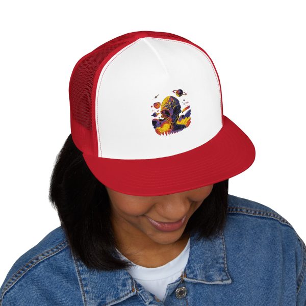 Vibrant Embroidered Trucker Cap, Colorful Hat for Festivals, Outdoor Events, Casual Wear, Unique Gift, Summer Accessory - Image 19