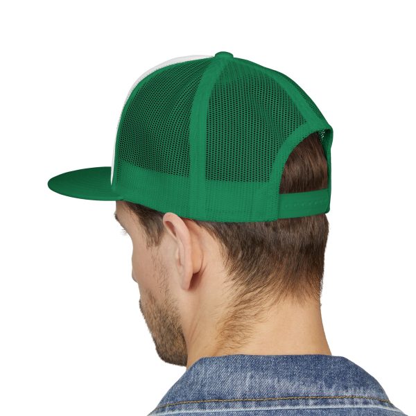 Vibrant Embroidered Trucker Cap, Colorful Hat for Festivals, Outdoor Events, Casual Wear, Unique Gift, Summer Accessory - Image 6