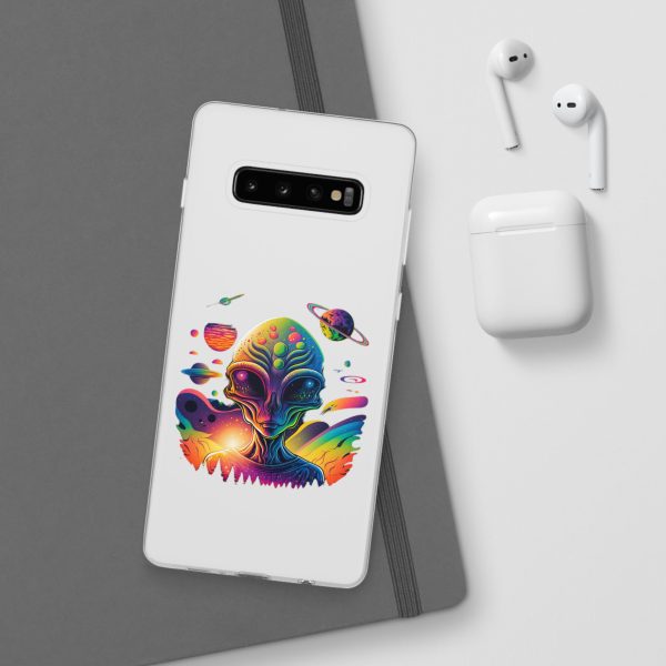 Colorful Alien Galaxy Phone Case, Cosmic Phone Cover, Unique Gift for Space Lovers, Festival Accessory, Astronaut Art Case - Image 117
