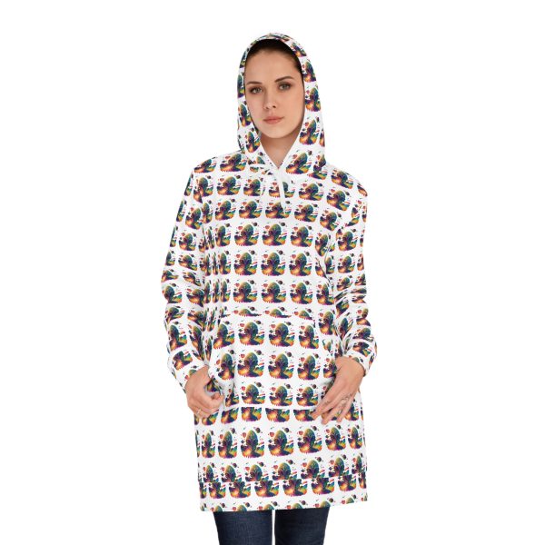 Women's Hoodie Dress (AOP) - Image 3
