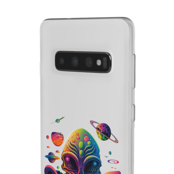 Colorful Alien Galaxy Phone Case, Cosmic Phone Cover, Unique Gift for Space Lovers, Festival Accessory, Astronaut Art Case - Image 26