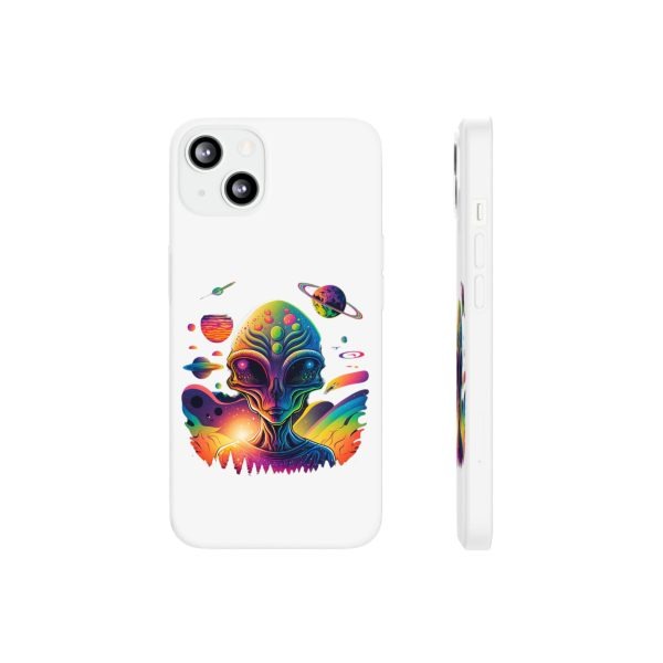 Colorful Alien Galaxy Phone Case, Cosmic Phone Cover, Unique Gift for Space Lovers, Festival Accessory, Astronaut Art Case - Image 127
