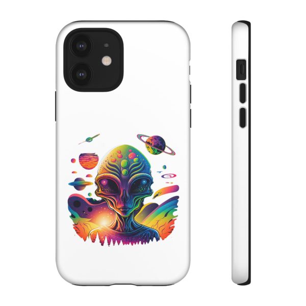 Alien Galaxy Phone Case, Space Themed Tough Case for Teens, Colorful Phone Cover, Gift for Sci-Fi Lovers, Trendy Mobile Accessory - Image 22
