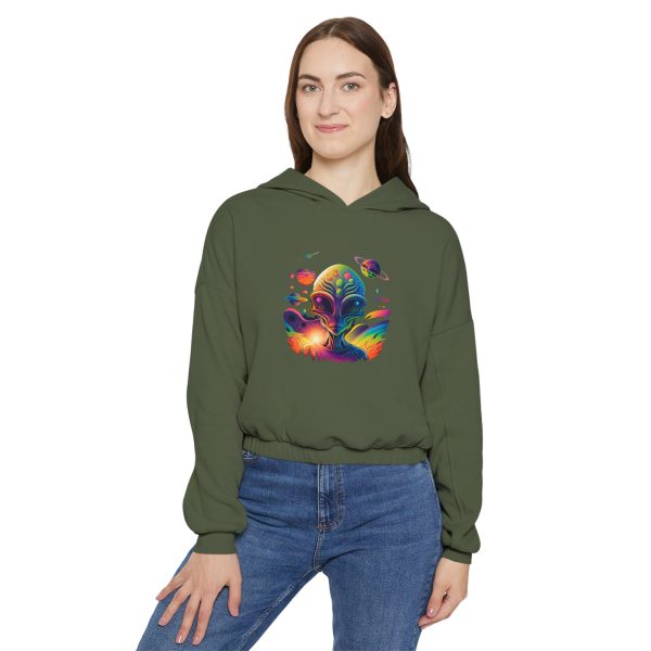Women's Cinched Bottom Hoodie - Image 11