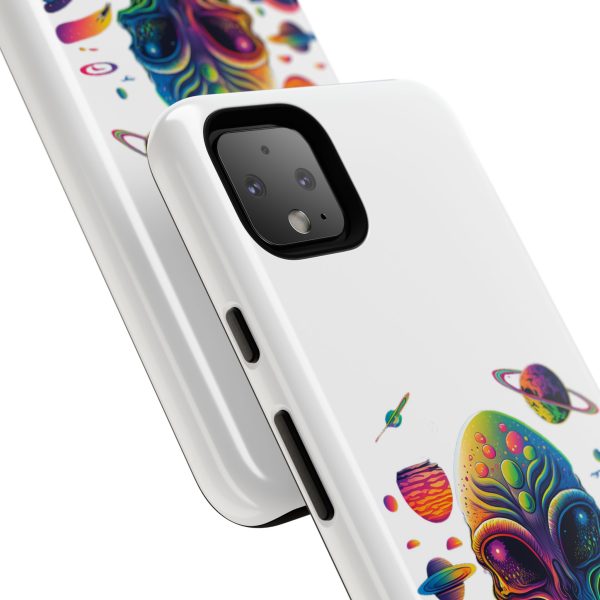 Colorful Alien Phone Case, Galaxy Design, Sci-Fi Accessories, Gifts for Space Lovers, Unique Mobile Cover, Tough Cases - Image 232