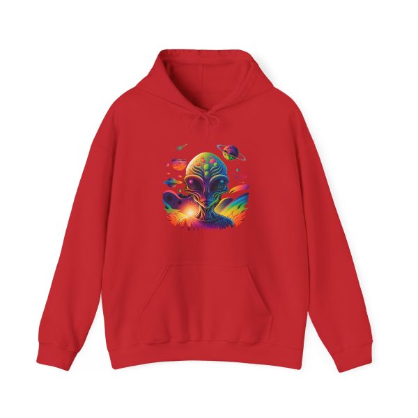 Colorful Cosmic Hoodie, Unisex Hoodie, Space Art Sweatshirt, Comfortable Pullover, Gift for Astronomers, Warm Hoodie for All Seasons - Image 29