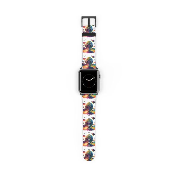 Vibrant Watch Band - Colorful Boho Design, Great for Gifts, Festivals, and Everyday Wear