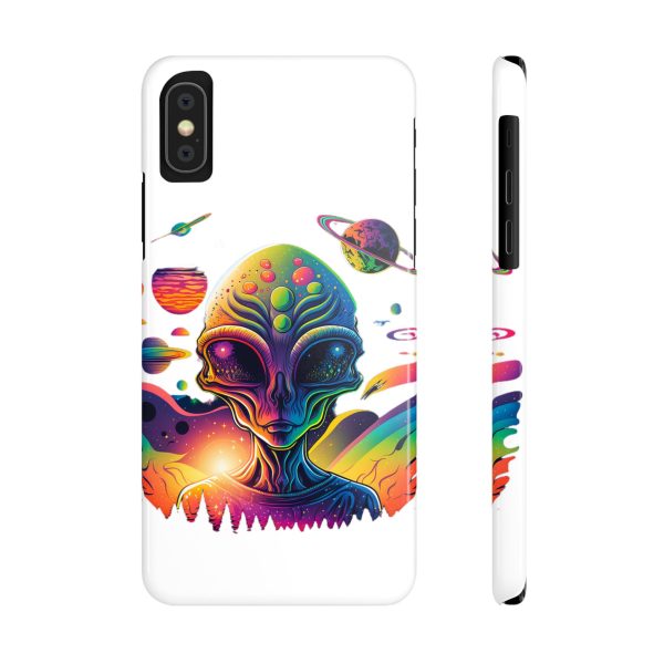 Vibrant Alien Phone Case, Cosmic Phone Cover, Space Decor, Gift for Sci-Fi Lovers, Unique Smartphone Accessory - Image 7