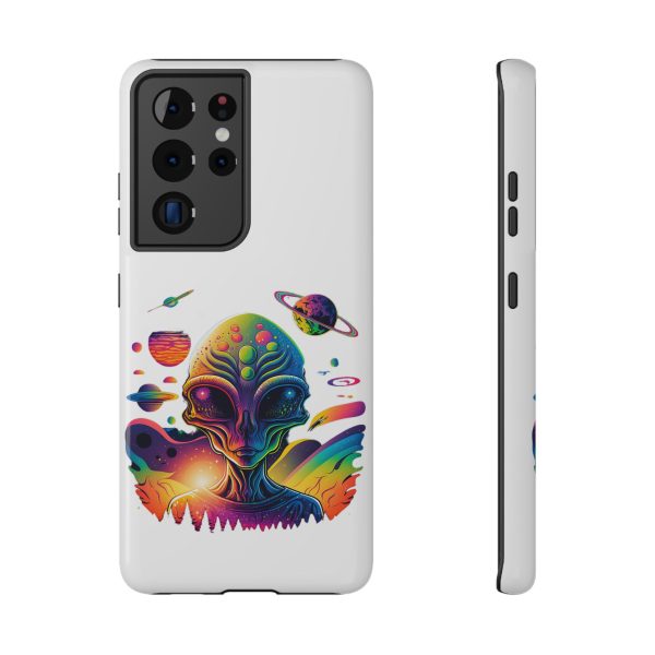 Colorful Alien Phone Case for Protection and Style, Galaxy-Themed Case, Retro Vibe Case, Unique Gift for Sci-Fi Lovers, Planet Design Case - Image 29