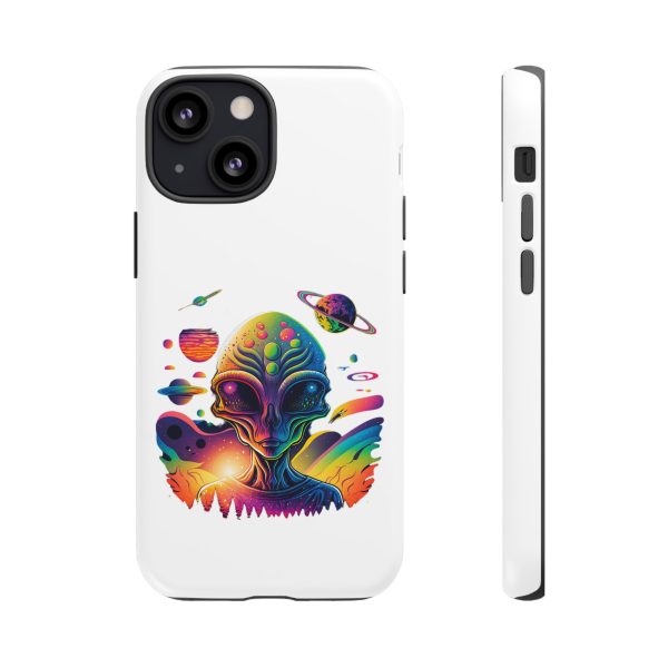 Alien Galaxy Phone Case, Space Themed Tough Case for Teens, Colorful Phone Cover, Gift for Sci-Fi Lovers, Trendy Mobile Accessory - Image 33