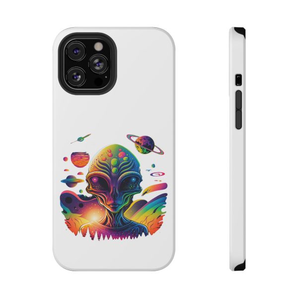 Colorful Alien Phone Case for Protection and Style, Galaxy-Themed Case, Retro Vibe Case, Unique Gift for Sci-Fi Lovers, Planet Design Case - Image 45
