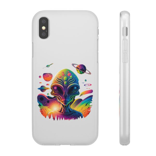 Colorful Alien Galaxy Phone Case, Cosmic Phone Cover, Unique Gift for Space Lovers, Festival Accessory, Astronaut Art Case - Image 19