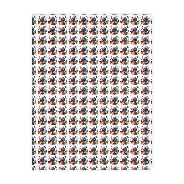 Velveteen Microfiber Blanket (Two-sided print)